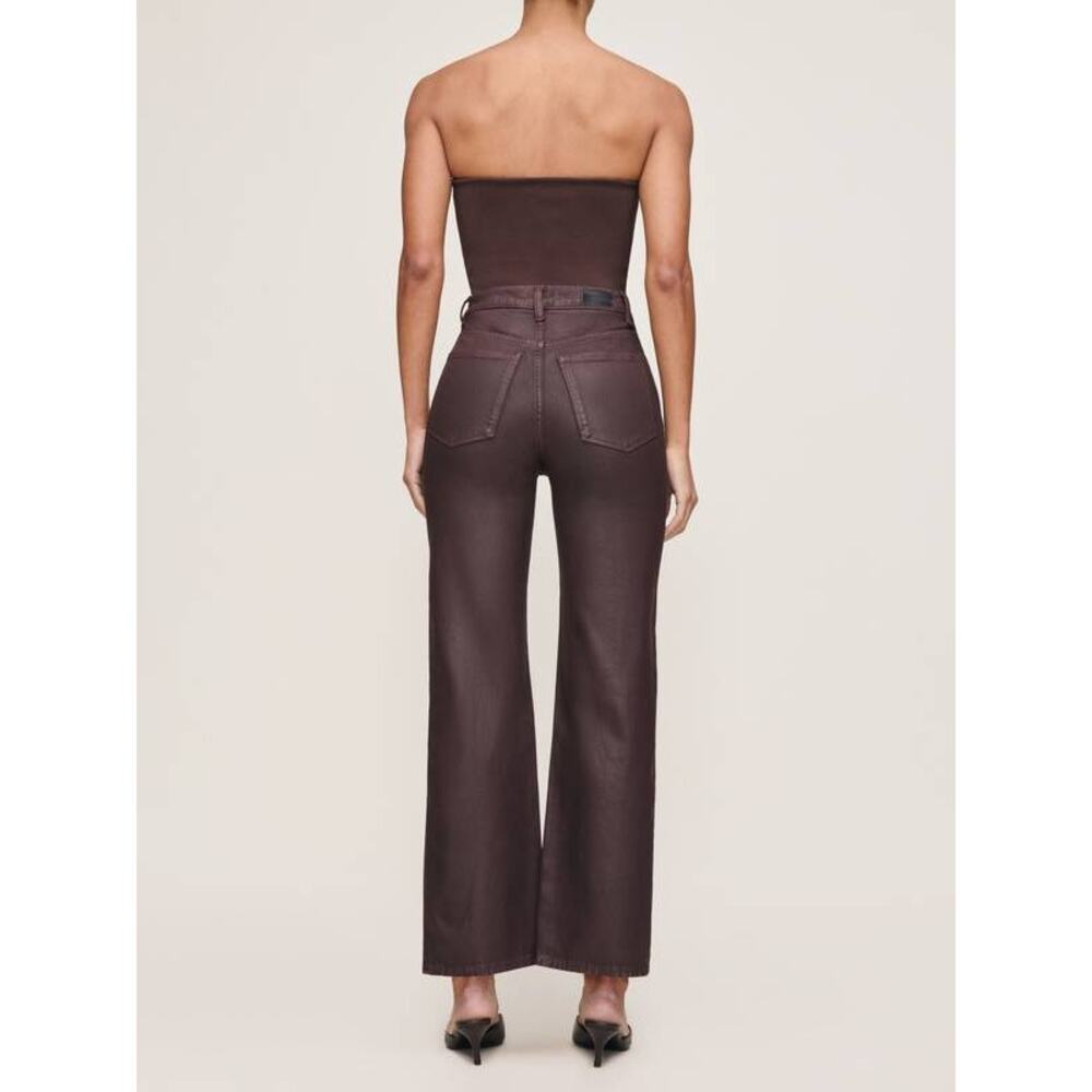 DL1961 Tube Top Instasculp Fine Knit in Brown XS NEW Minimalist QuietLuxury - Picture 5 of 6